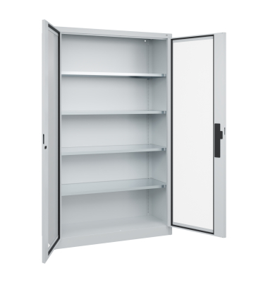 C+P Werkzeugschrank Fenstert&uuml;r 1950x1200x400mm lgr/lgr