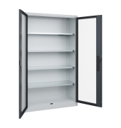 C+P Werkzeugschrank Fenstert&uuml;r 1950x1200x400mm lgr/sgr