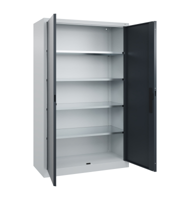 C+P Werkzeugschrank 4B&ouml;den 1950x1200x500mm lgr/sgr