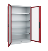 C+P Werkzeugschrank Fenstert&uuml;r 1950x1200x600mm lgr/rrt