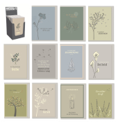 Trauerkarte  Eleganz sortiert