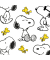 Motivservietten 1213-26110, mehrfarbig / Snoopy, 3-lagig, 33x33cm