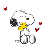 Motivserviette Snoopy