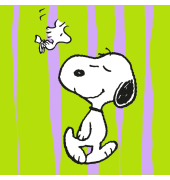 Motivserviette Snoopy