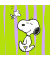 Motivserviette Snoopy