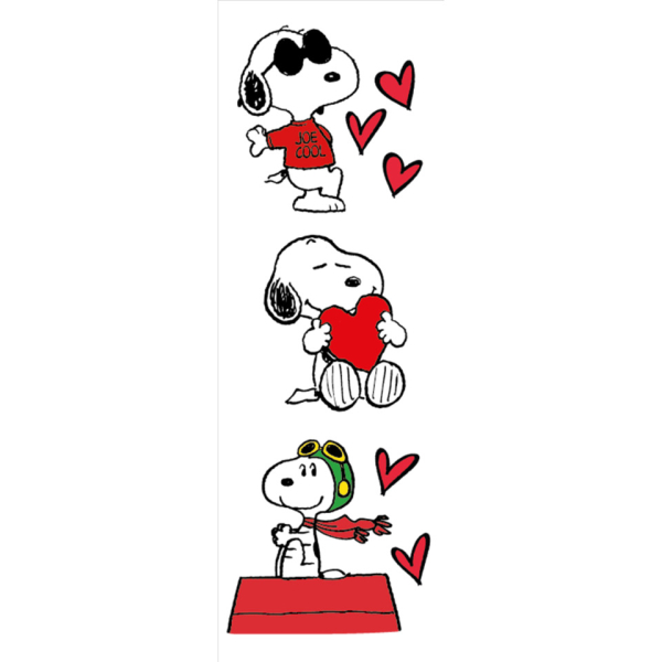 Braun und Company Sticker für Flaschen Snoopy bunt 4014995513588 Braun und Company