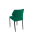 Stapelstuhl Louis Velours gr&uuml;n 4St