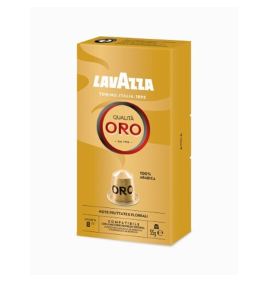 Kaffeekapseln Qualit&agrave; Oro 7001, 10 St&uuml;ck, Kaffeekapseln im Portionskarton