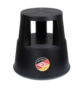 Rollhocker Kunststoff PPTPE schwarz