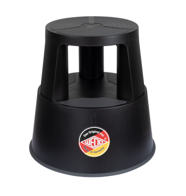 Rollhocker 212 3101, schwarz