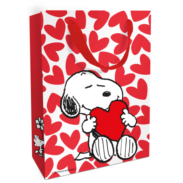 8 Stück Braun und Company Geschenktasche 1569-26416, Snoopy, 240mm x 360mm 4014995512444 Braun und Company