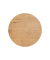 Tischplatte, &Oslash; 70cm (BxT), quadratisch, teak, 12mm