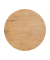 Tischplatte, &Oslash; 120cm (BxT), rund, teak, 12mm
