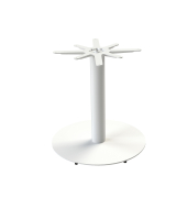 Schreibtischgestell Urban 13102, 72cm (H), Tellerfu&szlig;, wei&szlig;
