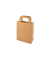 Papiertragetasche, 90313, bis 4kg, au&szlig;en 18x22x10cm, Kraftpapier, braun