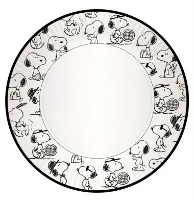 Motivteller Snoopy Infinity 10ST wei&szlig;sw