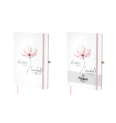 Notizbuch Lovely Greetings Bl&uuml;te