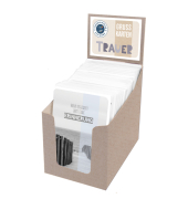 Grusskarten Trauer Black & White