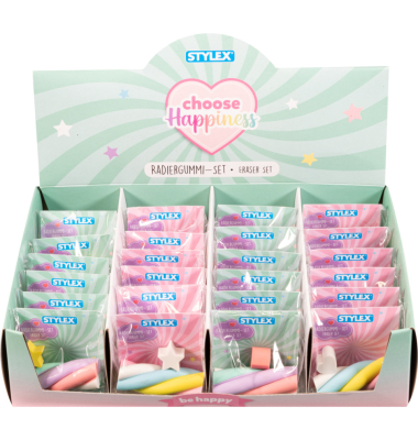 Radiergummi-Set Marshmallow 2tlg.