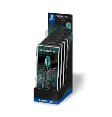 Schnellverstellzirkel Norix t&uuml;rkisschwar