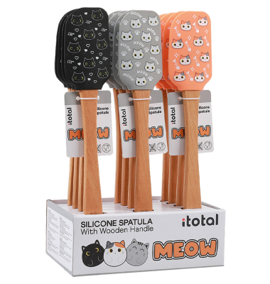 Teigschaber Cats sortiert