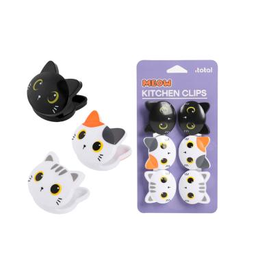 Papierklemme Cats sortiert