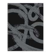 Collegeblock A4 80 BL kariert Black