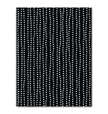 Collegeblock A5 120 BL kariert Black