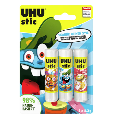 Klebestift stic 3x8,2g Monster Edition