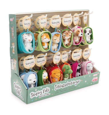 Schl&uuml;sselanh&auml;nger Sleeping Pets 8cm