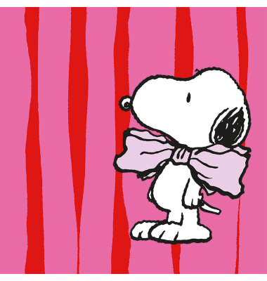 Motivserviette Snoopy