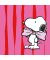 Motivserviette Snoopy