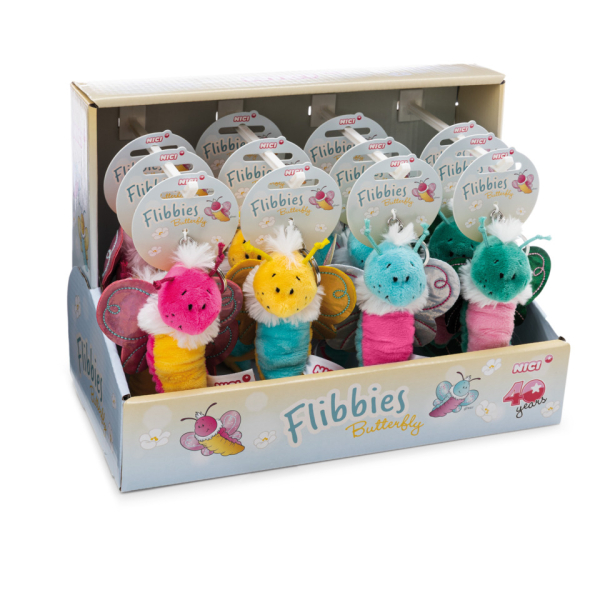 NICI Schlüsselanhänger Flibbies Schmetterling 4012390628821 NICI