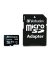 Speicherkarte microSDHC-Card Premium 44082, Micro-SDHC, mit SD-Adapter, Class 10, bis 90 MB/s, 16 GB