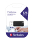 USB-Stick Pinstripe 49071, schwarz, USB-A 2.0, 128 GB