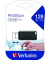 USB-Stick Pinstripe 49071, schwarz, USB-A 2.0, 128 GB