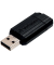 USB-Stick Pinstripe 49071, schwarz, USB-A 2.0, 128 GB