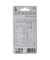 Stichs&auml;geblatt B-19 HCS A-85715 5St