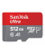 Speicherkarte microSDXC Ultra SDSQUAC-512G-GN6MA, Micro-SDXC, mit SD-Adapter, Class 10, bis 150 MB/s, 512 GB