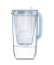 118006 Wasser-Filterpatrone Kanne Glas 2,5l wei