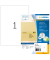 80 HERMA Folienetiketten transparent 210,0 x 297,0 mm