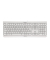PC-Tastatur KC 1000 JK-0800DE-0, mit Kabel (USB), leise, Sondertasten, grau