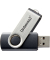 USB-Stick Basic Line 3503460, schwarz/silber, USB 2.0, 8 GB