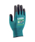 Schnittschutzhandschuhe Bamboo TwinFlex D xg , Aqua-Polymer Xtra Grip Schaum, schwarz/gr&uuml;n, Gr&ouml;&szlig;e 9 / L