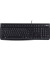 PC-Tastatur K120, mit Kabel (USB), schwarz