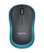 PC-Maus Wireless Mouse M185 910-002239, 3 Tasten, kabellos, USB-Funk, optisch, schwarz, blau