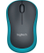 PC-Maus Wireless Mouse M185 910-002239, 3 Tasten, kabellos, USB-Funk, optisch, schwarz, blau