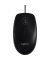 PC-Maus B100 910-003357, 3 Tasten, mit Kabel, USB-Kabel, optisch, schwarz