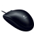 PC-Maus B100 910-003357, 3 Tasten, mit Kabel, USB-Kabel, optisch, schwarz