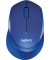 PC-Maus M330 Silent Plus 910-004910, 3 Tasten, kabellos, USB-Funk, Rechtsh&auml;nder, optisch, blau